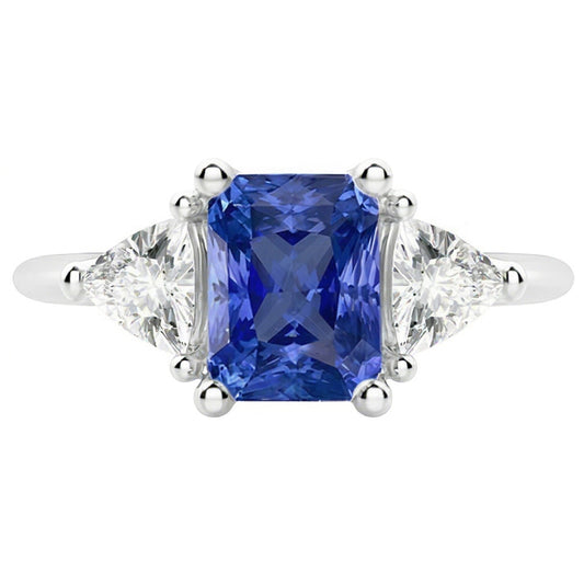 Bague Saphir Naturel 2 Carats