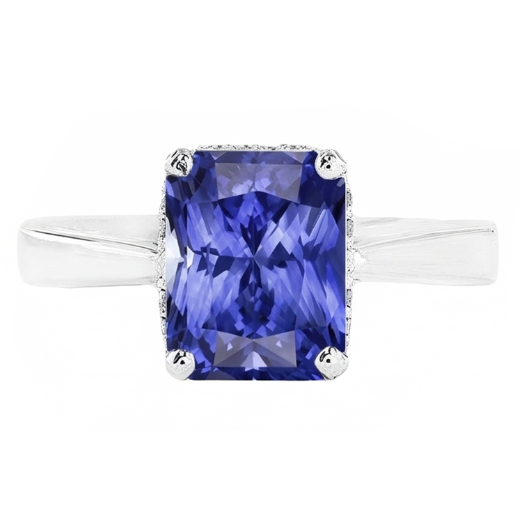 Bague Saphir Naturel 2 Carats