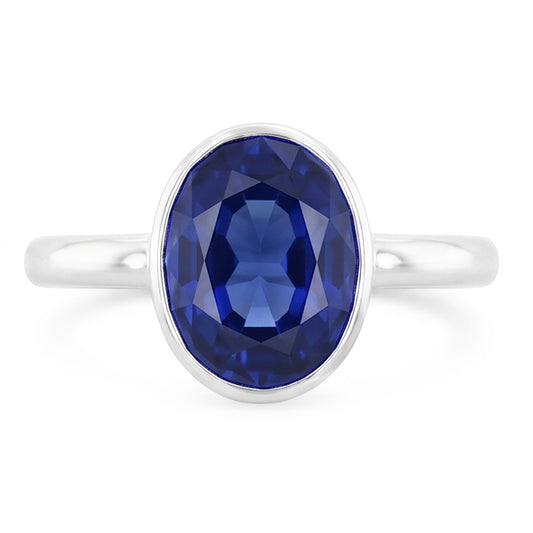 Bague Saphir Naturel 2 Carats