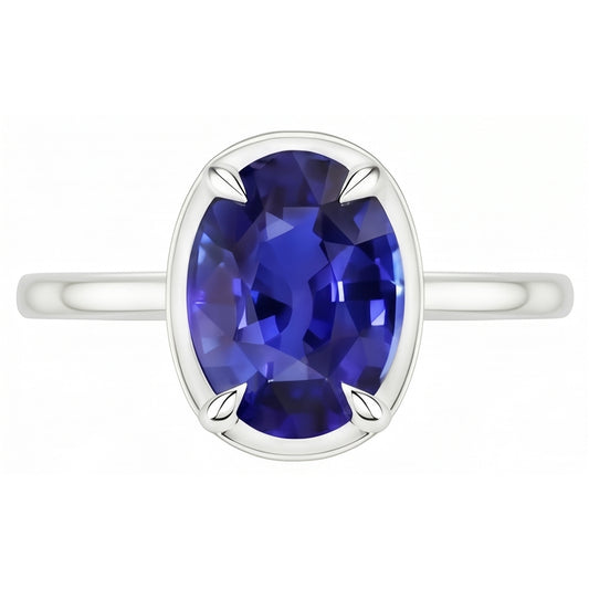 Bague Saphir Naturel 2 Carats