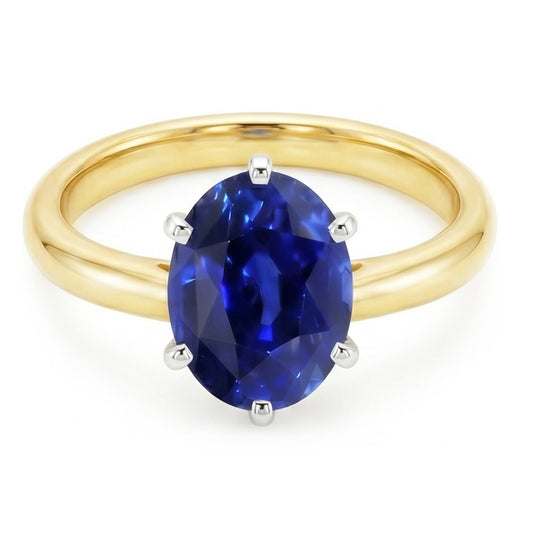 Bague Saphir Naturel 2 Carats