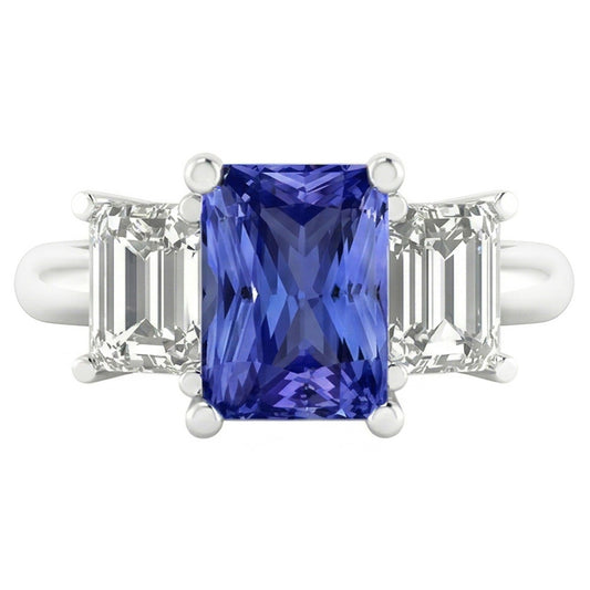 Bague Saphir Naturel 2 Carats