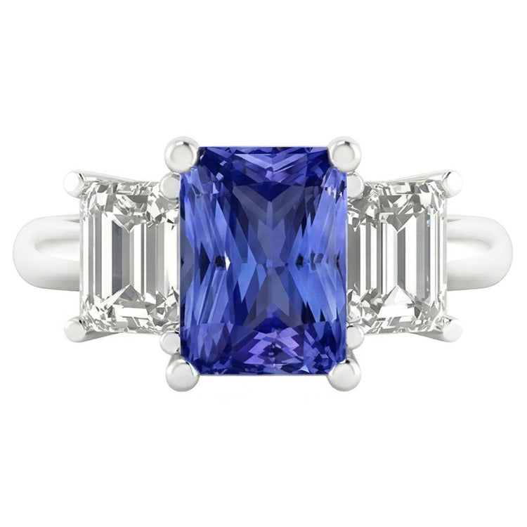 Bague Saphir Naturel 2 Carats