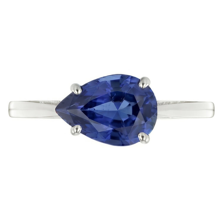 Bague Saphir Naturel 2 Carats