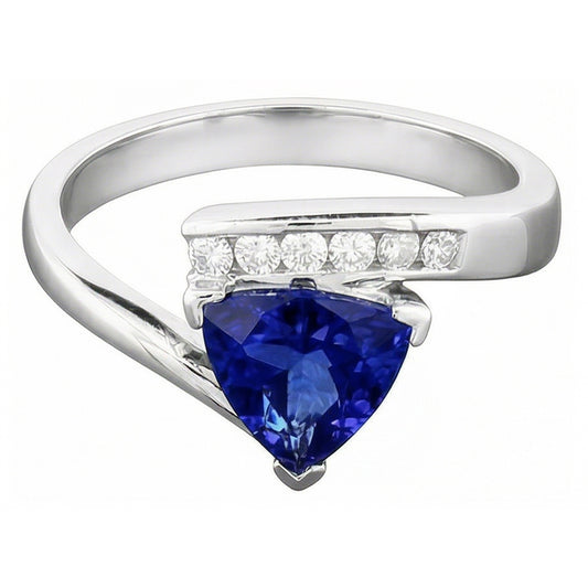 Bague Saphir Naturel 2 Carats