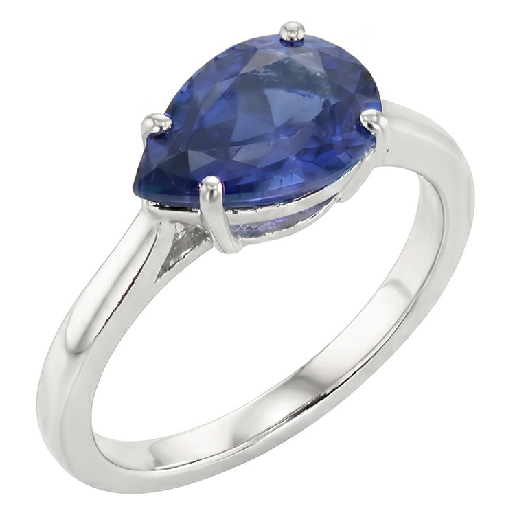 Bague Saphir Naturel 2 Carats
