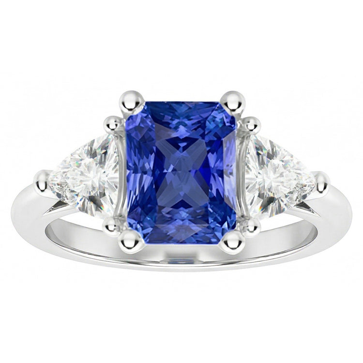Bague Saphir Naturel 2 Carats