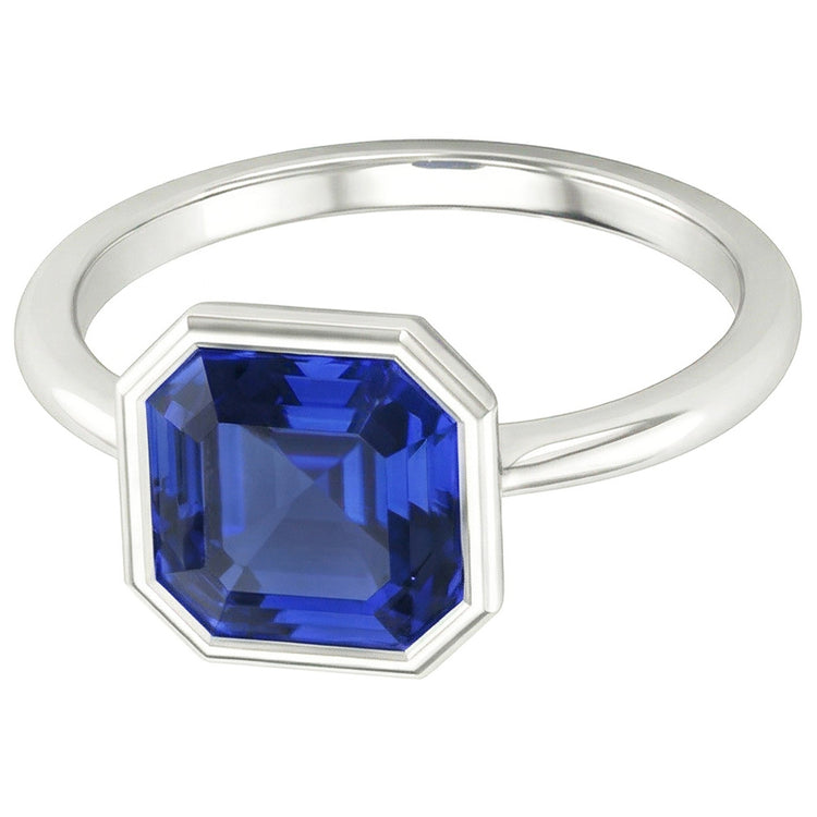 Bague Saphir Naturel 2 Carats