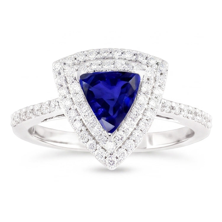 Bague Saphir Naturel 2 Carats
