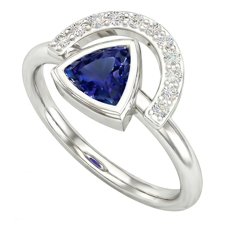Bague Saphir Naturel 2 Carats