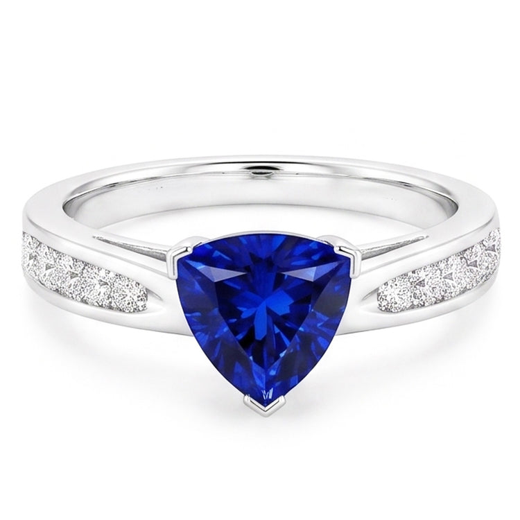 Bague Saphir Naturel 2 Carats
