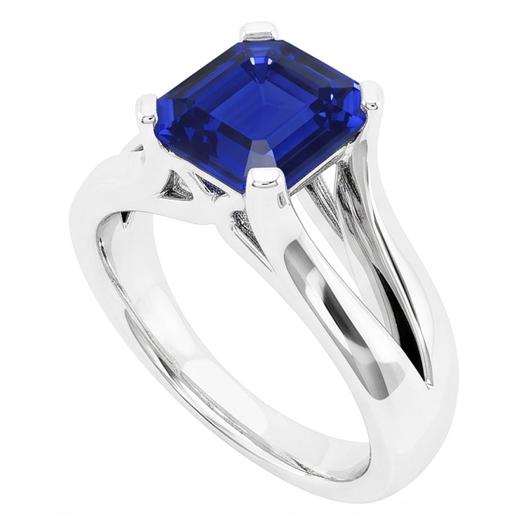 Bague Saphir Naturel 2 Carats