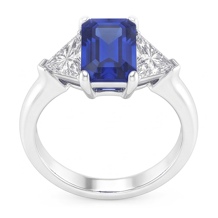 Bague Saphir Naturel 2 Carats