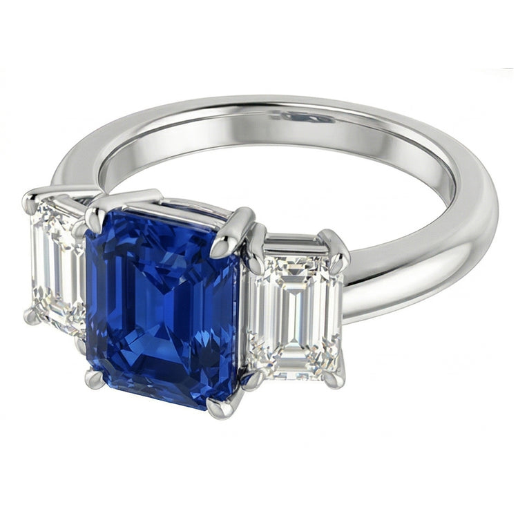 Bague Saphir Naturel 2 Carats