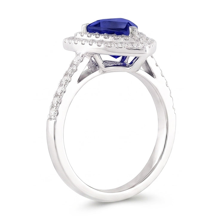 Bague Saphir Naturel 2 Carats