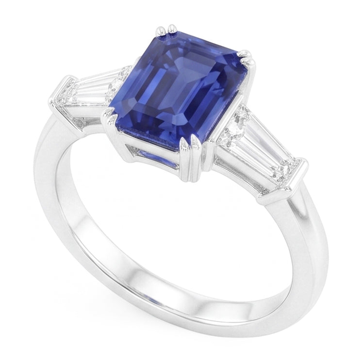 Bague Saphir Naturel 2 Carats