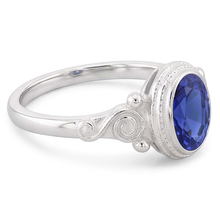 Bague Saphir Naturel 2 Carats