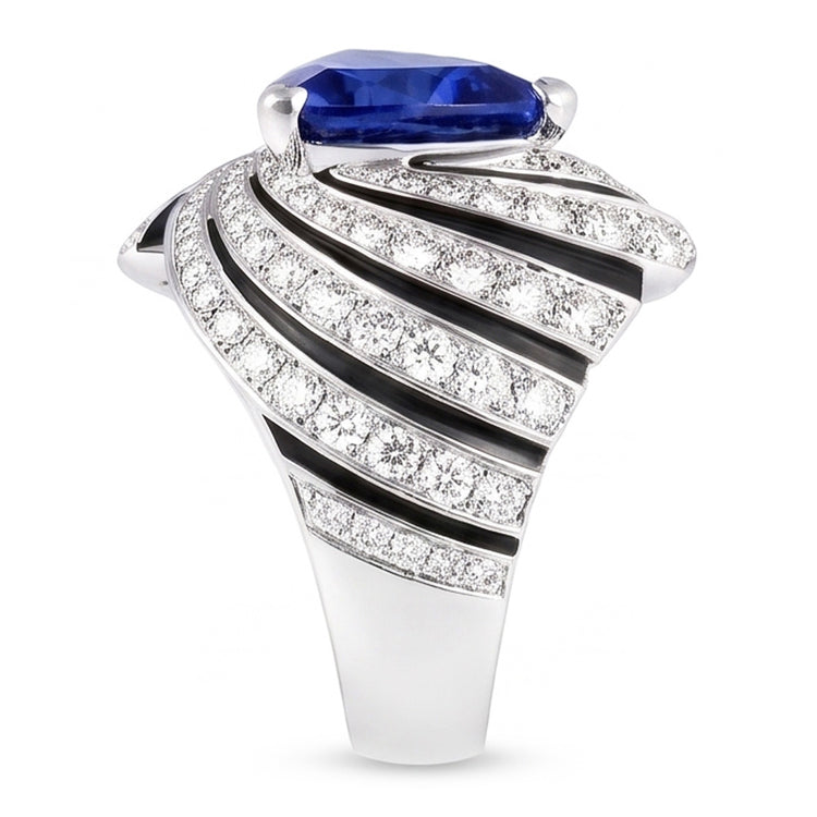 Bague Saphir Naturel 2 Carats