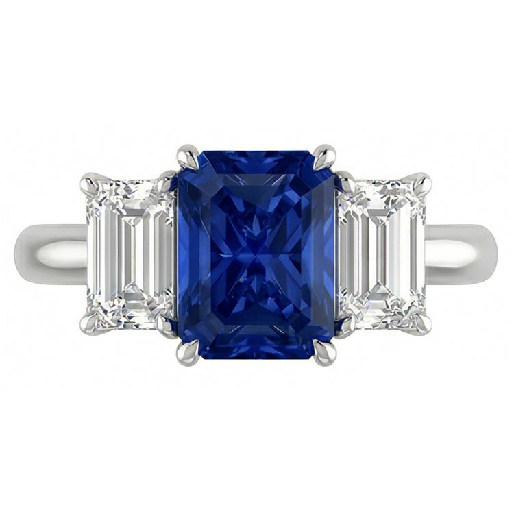 Bague Saphir Naturel 2 Carats