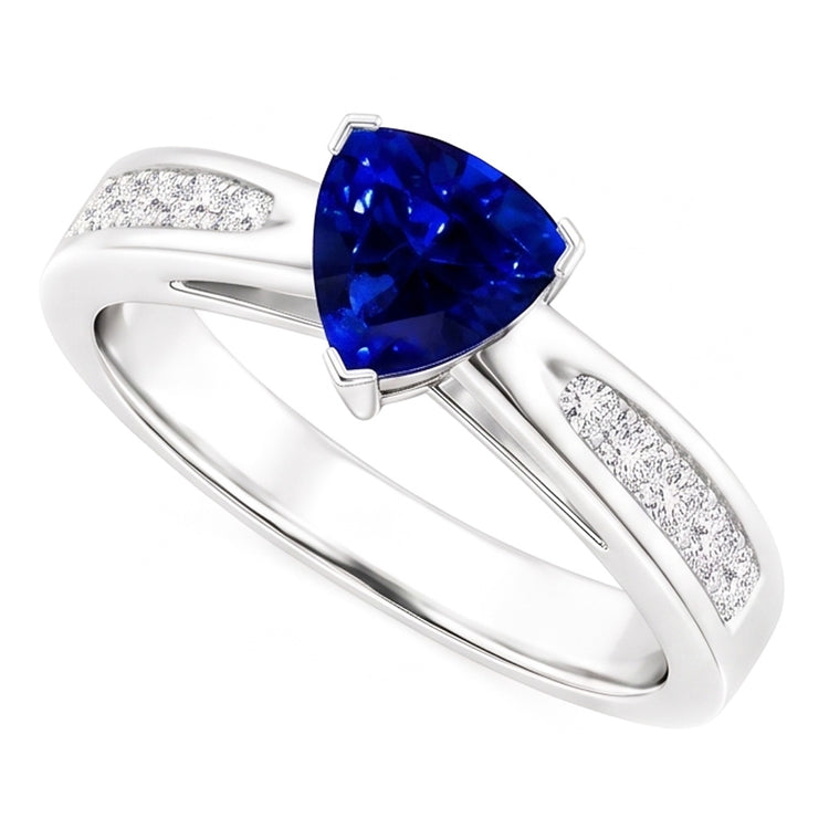 Bague Saphir Naturel 2 Carats