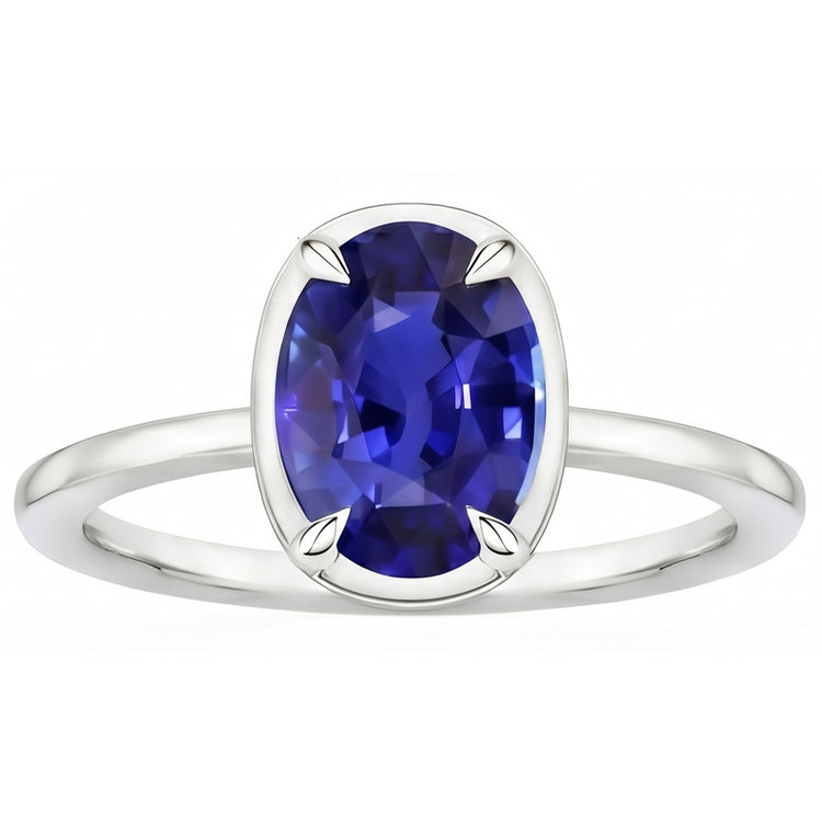 Bague Saphir Naturel 2 Carats