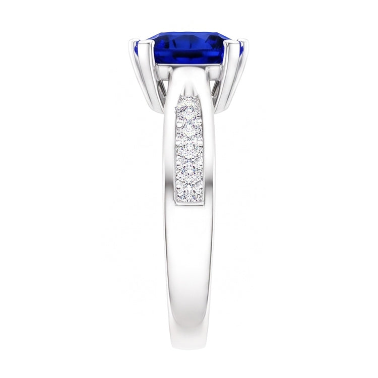 Bague Saphir Naturel 2 Carats