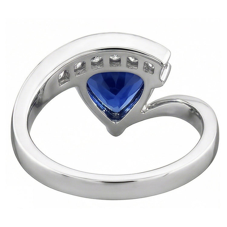 Bague Saphir Naturel 2 Carats