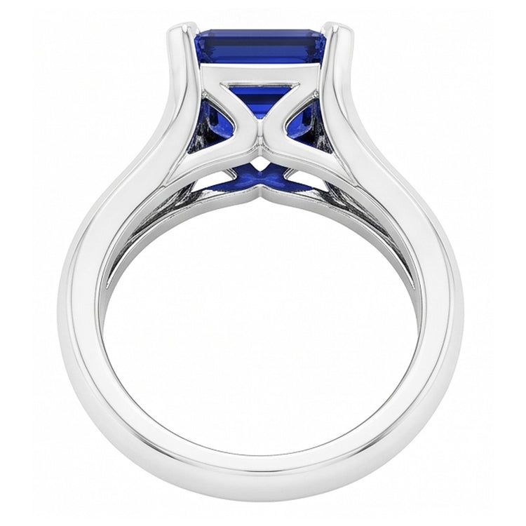 Bague Saphir Naturel 2 Carats