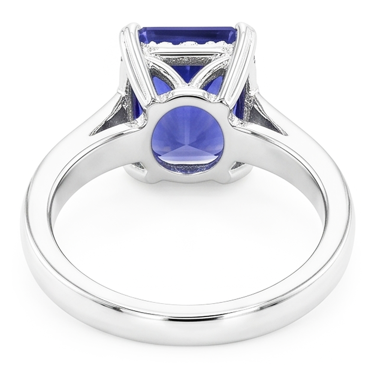 Bague Saphir Naturel 2 Carats