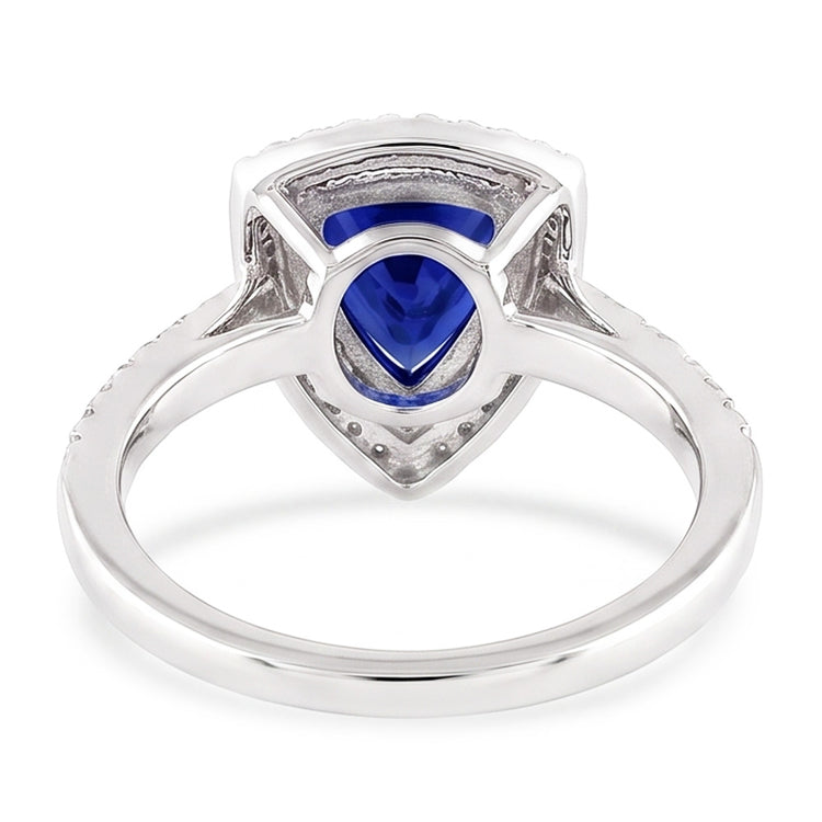 Bague Saphir Naturel 2 Carats