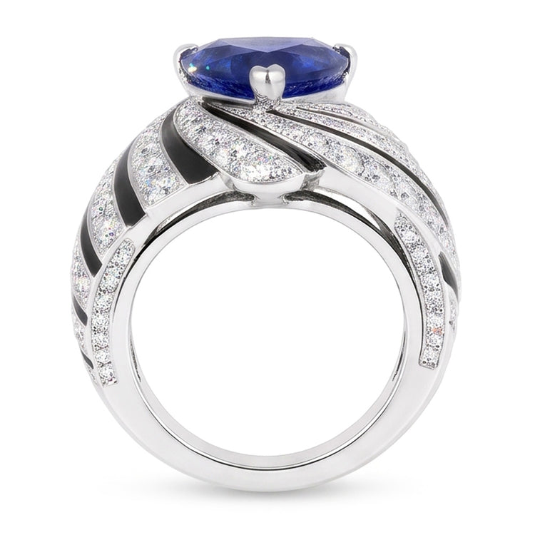 Bague Saphir Naturel 2 Carats