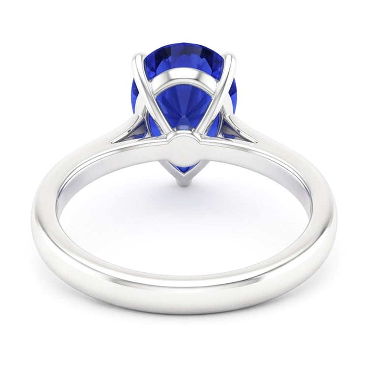 Bague Saphir Naturel 2 Carats