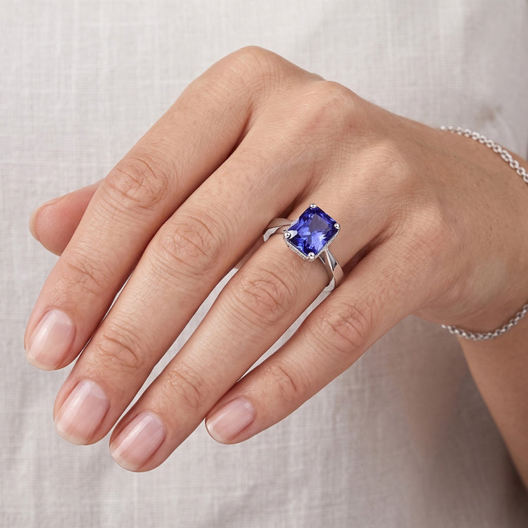 Bague Saphir Naturel 2 Carats