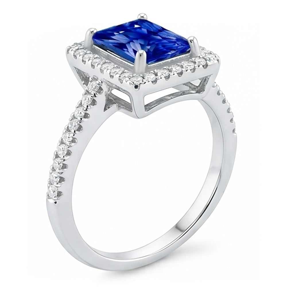 Bague Saphir Naturel 3.50 Carats