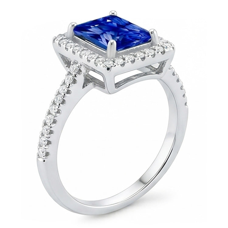 Bague Saphir Naturel 3.50 Carats