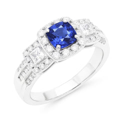 Bague Saphir Naturel 3.50 Carats
