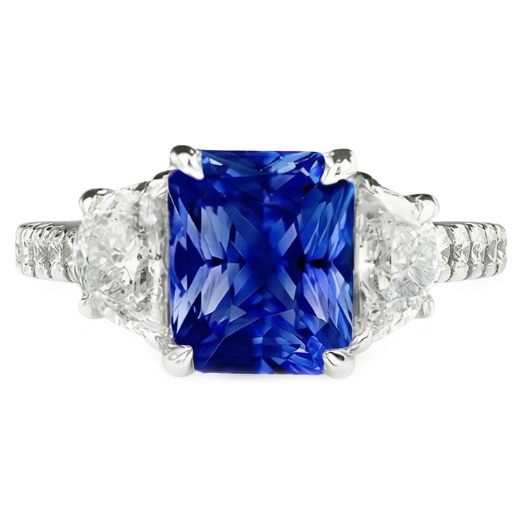 Bague Saphir Naturel 3.50 Carats