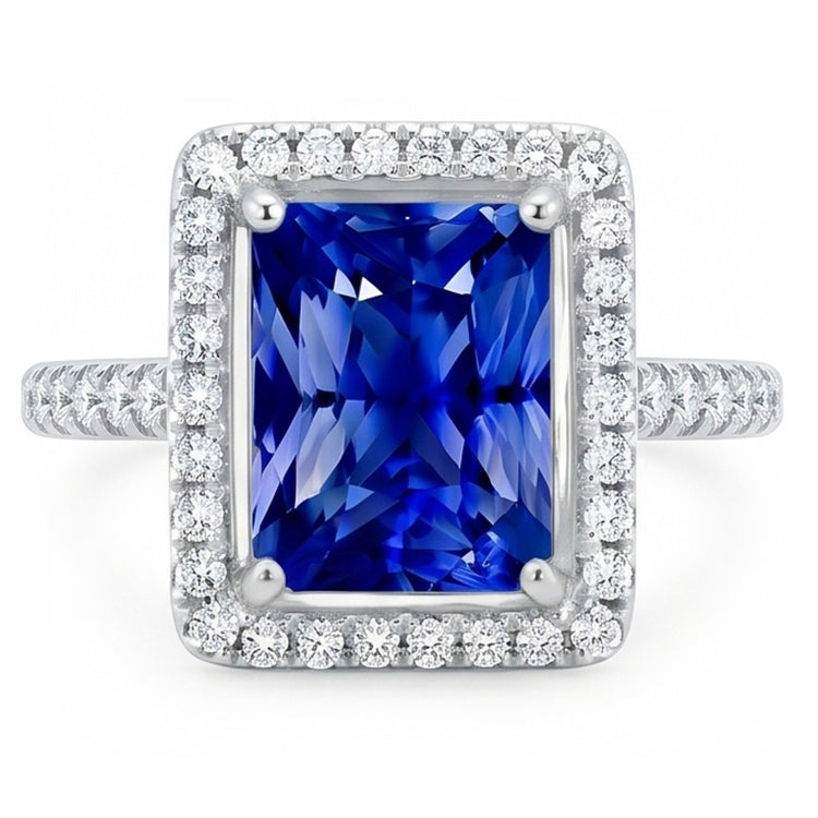 Bague Saphir Naturel 3.50 Carats