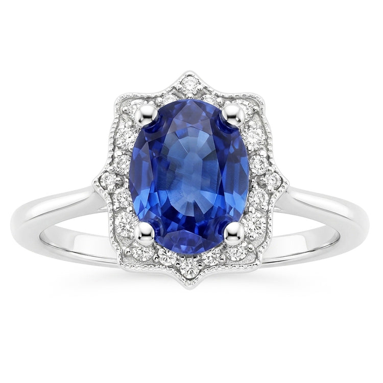 Bague Saphir Naturel 3.50 Carats