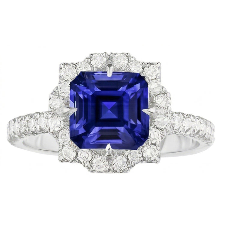 Bague Saphir Naturel 3.50 Carats