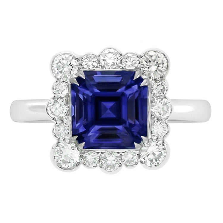 Bague Saphir Naturel 3.50 Carats