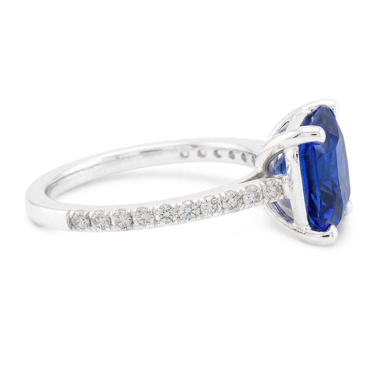 Bague Saphir Naturel 3.50 Carats
