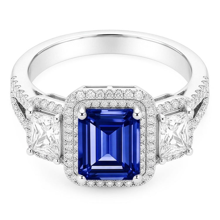 Bague Saphir Naturel 3.50 Carats