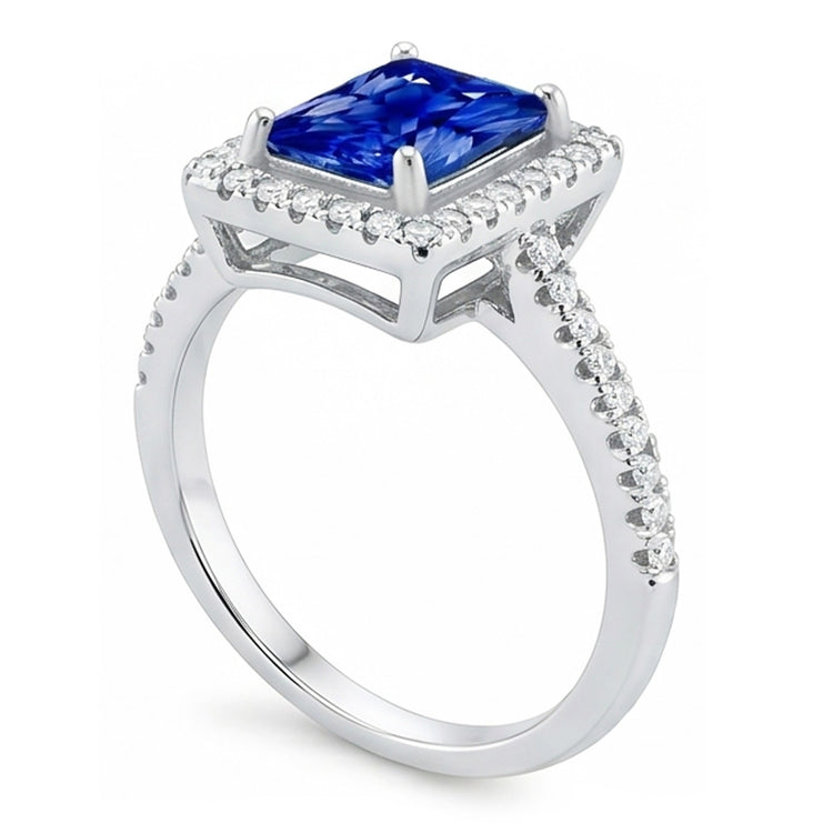 Bague Saphir Naturel 3.50 Carats