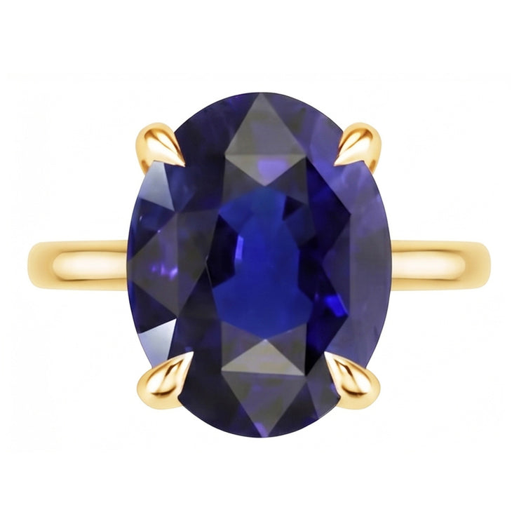 Bague Saphir Naturel 3.50 Carats