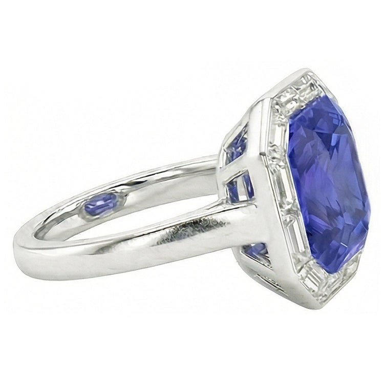 Bague Saphir Naturel 3.50 Carats