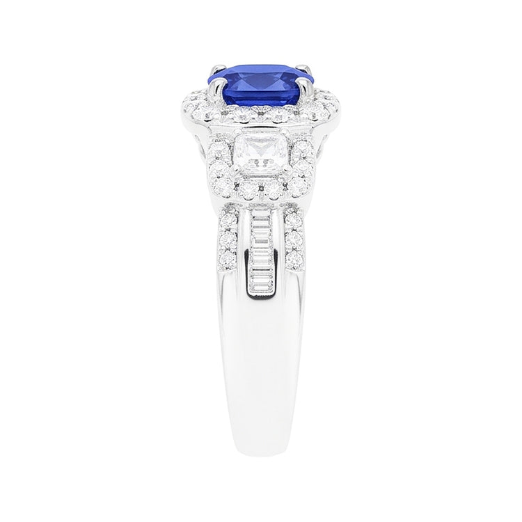 Bague Saphir Naturel 3.50 Carats