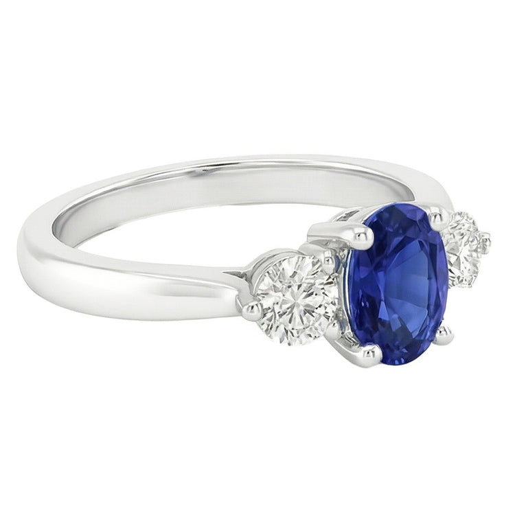Bague Saphir Naturel 3.50 Carats
