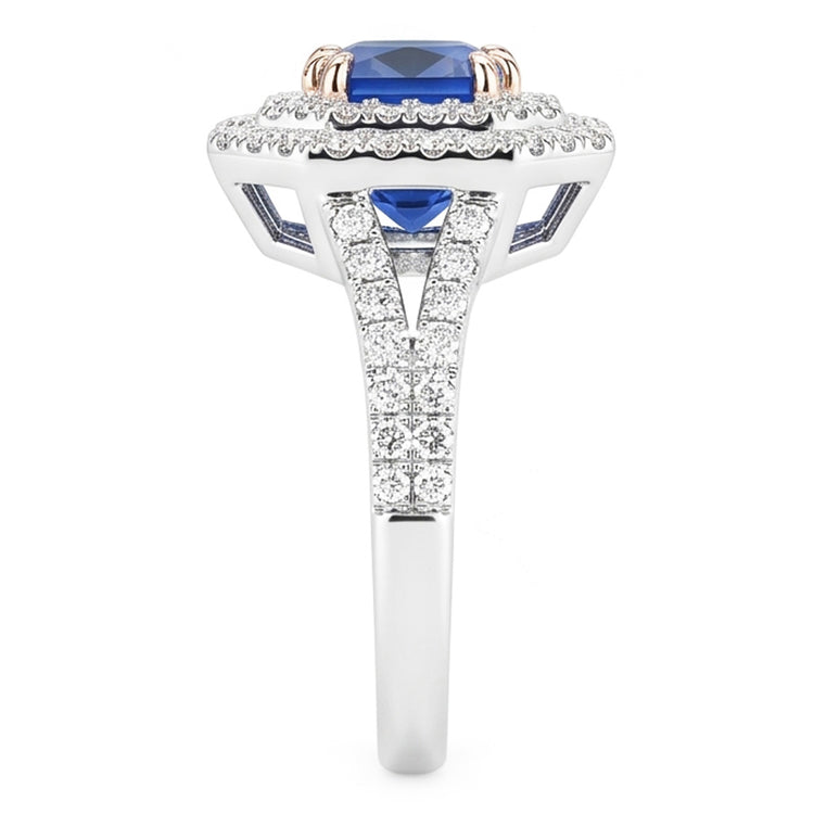 Bague Saphir Naturel 3.50 Carats