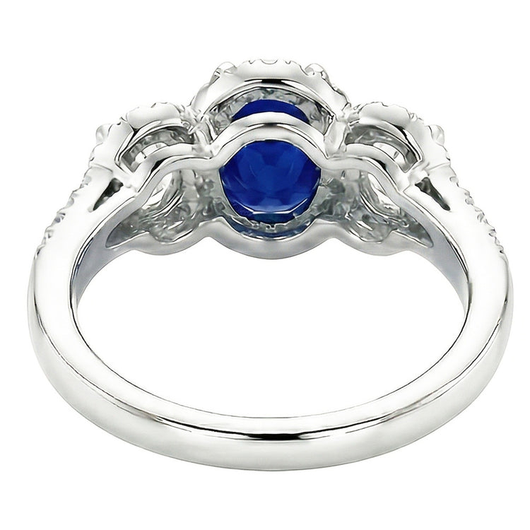 Bague Saphir Naturel 3.50 Carats
